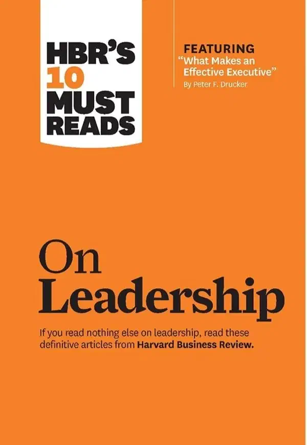 Cover of HBR's 10 Must Reads on Leadership