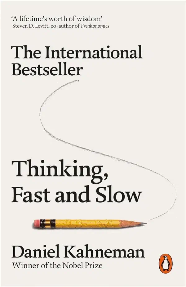 Cover of Thinking, Fast and Slow: Daniel Kahneman