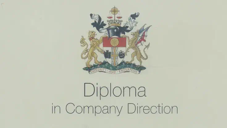 A photo of the Diploma in Company Direction