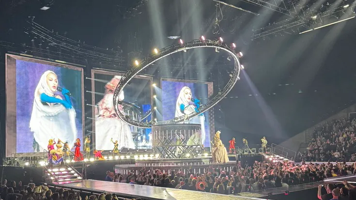 Madonna closing The Celebration Tour on 25 October 2023 at The Royal Arena, Copenhagen